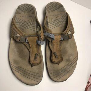 Merrell comfort thong sandals sz 7